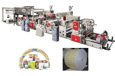 雙面淋膜機供應(yīng)商_高速液壓無軸雙面淋膜機